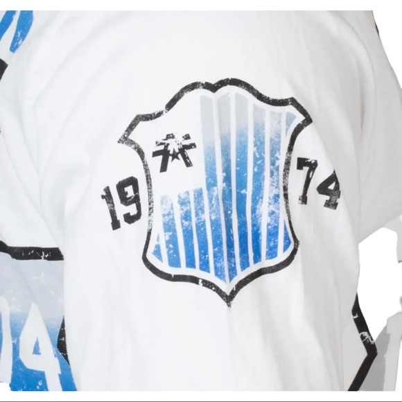 American Fighter Mens Long Sleeve Shirt SILVER LAKE White Athletic S-3XL - Picture 7 of 10